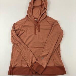 Kuhl Women’s Rust Striped Knit Hoodie